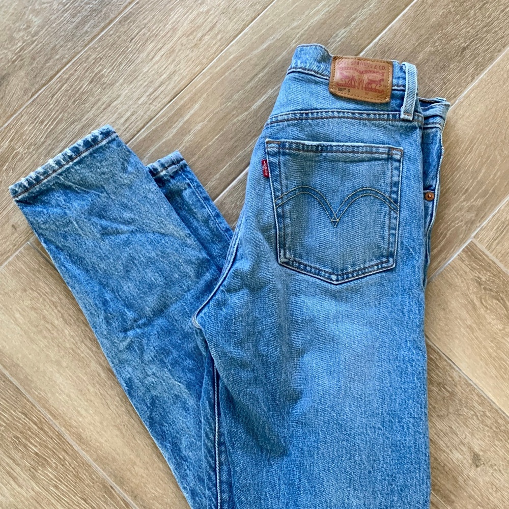Levi's 501 Stretch Skinny Women's Jeans – Size 25